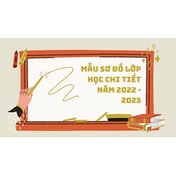 Mẫu sơ đồ lớp học chi tiết nhất áp dụng năm 2024 - 2025