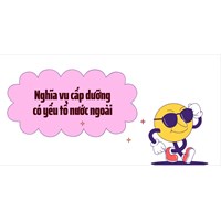 Nghĩa vụ cấp dưỡng có yếu tố nước ngoài