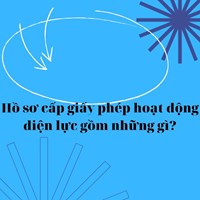 Hồ sơ cấp giấy phép hoạt động điện lực gồm những gì?