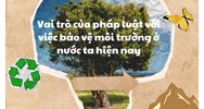 Vai trò của pháp luật với việc bảo vệ môi trường ở nước ta hiện nay