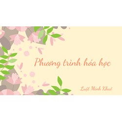 Bài tập cân bằng phương trình hóa học lớp 8 có đáp án chọn lọc