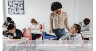 Đề kiểm tra học kì 1 môn Công nghệ lớp 7 mới nhất
