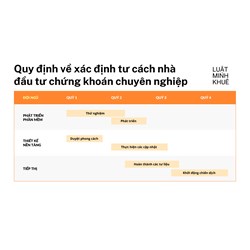 Quy định về xác định tư cách nhà đầu tư chứng khoán chuyên nghiệp
