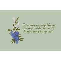 Giáo viên các cấp không cần nộp minh chứng để chuyển sang hạng mới