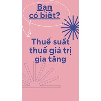 Thuế suất thuế giá trị gia tăng