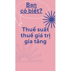 Thuế suất thuế giá trị gia tăng