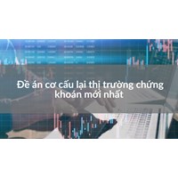Đề án cơ cấu lại thị trường chứng khoán mới nhất