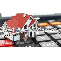Hình thức cho thuê tài sản công