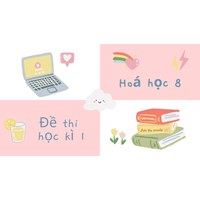 Đề thi học kì 1 môn Hóa học lớp 8 có đáp án mới nhất