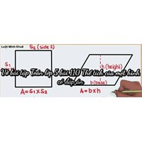 Vở bài tập Toán lớp 5 bài 110 Thể tích của một hình có đáp án