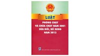 Luật phòng cháy chữa cháy và các văn bản hướng dẫn hiện hành