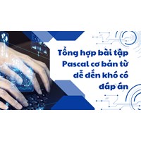 Tổng hợp bài tập Pascal cơ bản từ dễ đến khó có đáp án chi tiết