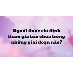 Người được chỉ định tham gia bào chữa trong những giai đoạn nào?