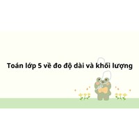 Giải Toán lớp 5 trang 152, 153: Ôn tập về đo độ dài và khối lượng