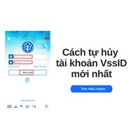 Cách hủy tài khoản trên Vssid