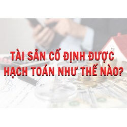 Tài sản cố định được hạch toán như thế nào