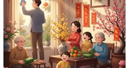 Viết về việc dọn dẹp nhà cửa để đón Tết của gia đình em siêu hay