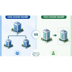 So sánh chia doanh nghiệp và tách doanh nghiệp chi tiết