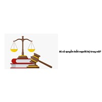 Ai có quyền bắt người bị truy nã?