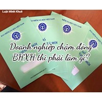 Doanh nghiệp chậm đóng BHXH thì phải làm gì?