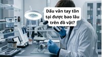 Dấu vân tay tồn tại được bao lâu trên đồ vật?