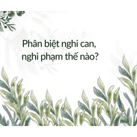 Phân biệt nghi can, nghi phạm thế nào?
