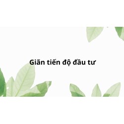 Giãn tiến độ đầu tư là gì? Bỏ quy định về giãn tiến độ đầu tư?