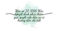 Mẫu Quyết định phúc thẩm giải quyết việc dân sự chi tiết (Mẫu số 27-VDS)