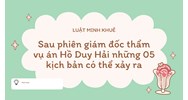 Sau phiên giám đốc thẩm vụ án Hồ Duy Hải những 05 kịch bản có thể xảy ra