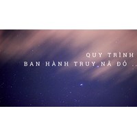 Quy trình ban hành lệnh truy nã đỏ?