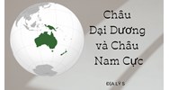 Giải Vở bài tập Địa lý 5 bài 27: Châu Đại Dương và châu Nam Cực