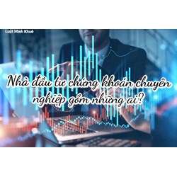 Nhà đầu tư chứng khoán chuyên nghiệp bao gồm những ai?