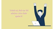 Trình tự, thủ tục bổ nhiệm viên chức quản lý