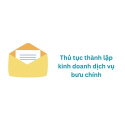 Thủ tục thành lập công ty kinh doanh dịch vụ bưu chính