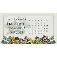 Tăng tuổi nghỉ hưu công an nhân dân theo quy định mới nhất