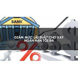 Giảm mức lãi suất cho vay ngắn hạn tối đa