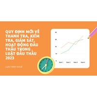 Quy định mới về thanh tra, kiểm tra, giám sát hoạt động đấu thầu?