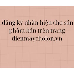 Đăng ký nhãn hiệu cho SP bán trên trang dienmaycholon.vn