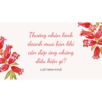 Thương nhân kinh doanh mua bán khí cần đáp ứng những điều kiện gì?