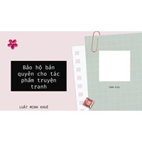 Bảo hộ bản quyền cho tác phẩm truyện tranh