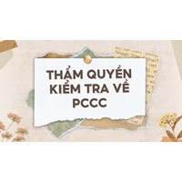 Thẩm quyền kiểm tra về PCCC