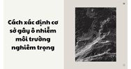 Cách xác định cơ sở gây ô nhiễm môi trường nghiêm trọng