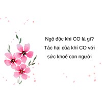 Ngộ độc khí CO là gì? Tác hại của khí CO với sức khoẻ con người