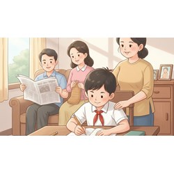 Kết bài mở rộng và không mở rộng Tả người thân trong gia đình em