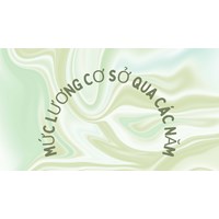 Bảng cập nhật sự thay đổi của mức lương cơ sở qua các năm