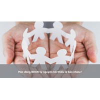 Mức đóng BHXN tự nguyện tối thiểu là bao nhiêu?