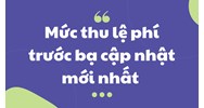 Mức thu lệ phí trước bạ nhà đất, ô tô và xe máy mới nhất
