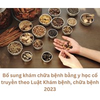 Quy định về khám chữa bệnh bằng y học cổ truyền theo Luật
