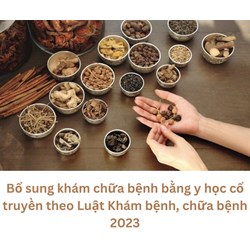 Quy định về khám chữa bệnh bằng y học cổ truyền theo Luật