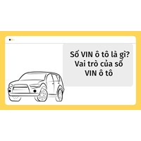 Số VIN ô tô là gì? Vai trò của số VIN ô tô